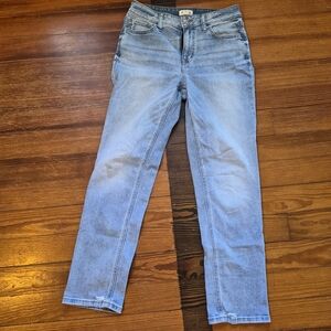 Maurices Light Blue Straight Leg Jeans
